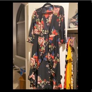 Never worn Boohoo wrap dress